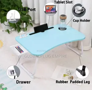 Portable Bed Table With Usb Study Fun Anywhere