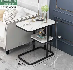 Classy 30*50*60 Bedside Table | Study / Student Table & Chair | Durable MDF / Plastic | Ergonomic Design | For Home, School & Office Use