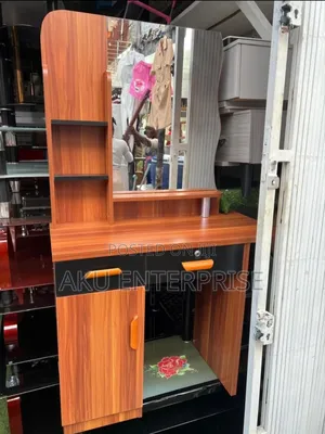 Dressing Mirror Table and Chair | Study / Student Table & Chair | Durable MDF / Plastic | Ergonomic Design | For Home, School & Office Use