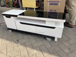 Video Cabinet | TV Stand / Unit | MDF / Tempered Glass | LED Lights | Shelves & Drawers | Fits 32"–75" TVs