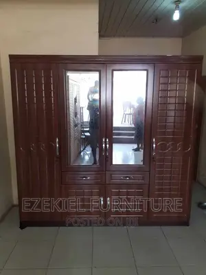 Four Door Wardrobe | Wardrobe | Solid Wood / MDF / Plastic | 2–6 Doors | Drawers, Mirror & Hanging Rail | Multiple Sizes & Colours