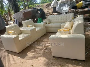 Living Room Sofa | Sofa / L-Shape Couch | Premium Leather / Velvet / Fabric | 2–7 Seater | Throw Pillows Included | Available in Multiple Colours