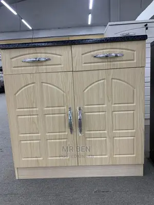 Kitchen Cabinet | Kitchen Cabinet | MDF / Laminated Plywood | Marble Countertop Available | Custom Sizes | Sink & Tap Option