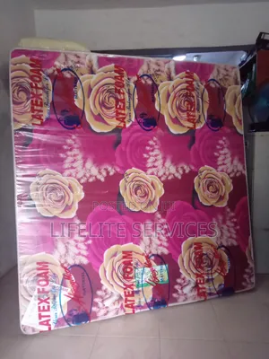 Latex Foam Mattress 6" Queen Size | Mattress | Latex Foam / High-Density / Orthopedic | 5"–20" Thickness | King, Queen, Double & Single | Anti-Dust Mite Cover