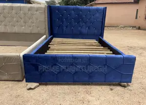 Blue Suede Double Frame