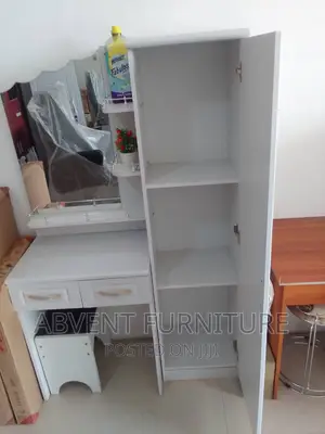 Quality Dresser | Dressing Mirror / Vanity | Full-Length / Tabletop | LED Lighting Option | With Drawers & Stool | Multiple Finishes