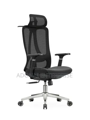 Office Chair Mybui427yv | Office / Gaming Chair | Ergonomic Design | Height Adjustable | Lumbar Support | PU Leather / Mesh Fabric