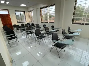 Study Chair With Pad | Study / Student Table & Chair | Durable MDF / Plastic | Ergonomic Design | For Home, School & Office Use