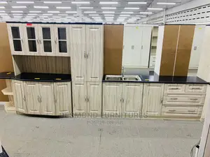 Kitchen Cabinet | Kitchen Cabinet | MDF / Laminated Plywood | Marble Countertop Available | Custom Sizes | Sink & Tap Option