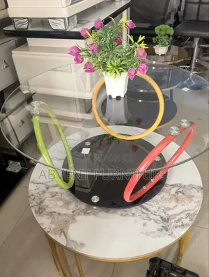 Turkish Style Center Tab | Centre / Coffee Table | Tempered Glass / Marble / Solid Wood | Modern Design | Multiple Sizes & Finishes