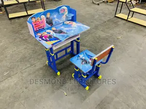 Kids Learning Table | Study / Student Table & Chair | Durable MDF / Plastic | Ergonomic Design | For Home, School & Office Use