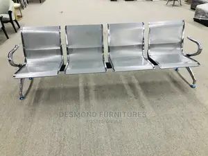 Waiting Chair | Waiting / Conference Chair | Steel Frame / PU Leather | Linked or Individual | 3-in-1 / 4-in-1 Available