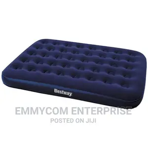 Bestway Double Air Bed Mattress+ Pump | Mattress | Latex Foam / High-Density / Orthopedic | 5"–20" Thickness | King, Queen, Double & Single | Anti-Dust Mite Cover