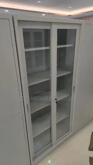 Double Glass Door Locker