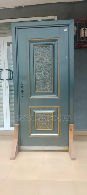 Affordable Anti-rust Designs Available | Security Door & Hardware | Heavy-Duty Steel | Multiple Sizes & Colours | Frame, Lock & Keys Included