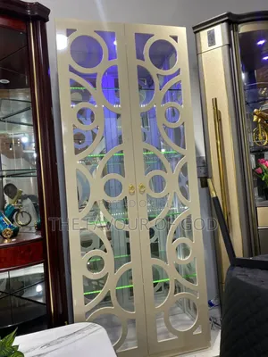Classic and Modern Wine Cabinet | Cabinet / Locker | Heavy-Gauge Steel / MDF | Multi-Door | Key Lock | For Office, School & Home
