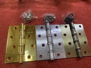 Door Hinges | Door Hinges | Stainless Steel 304 / Brass | 4"–6" | Swing, Pivot & Removable Styles | Heavy-Duty | Inspected – Good Condition