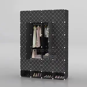 Modern Modular Wardrobe Closet With Shoe Organizer –Stylish Spacious | Wardrobe | Solid Wood / MDF / Plastic | 2–6 Doors | Drawers, Mirror & Hanging Rail | Multiple Sizes & Colours