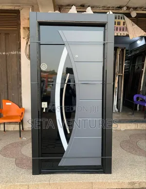 Unique Heavy Door | Security Door & Hardware | Heavy-Duty Steel | Multiple Sizes & Colours | Frame, Lock & Keys Included