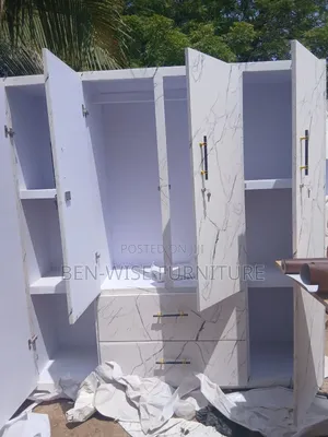 4-in-1 Wooden Wardrobe