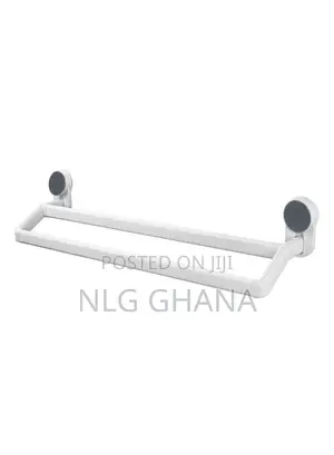 Towel Holders Bath Rod Hanger Single Layer – Adjustable Extendable Steel Pole