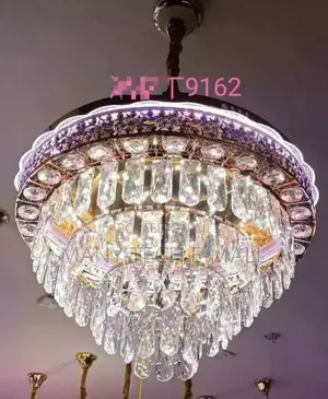 Luxury Crystal 007 Ceiling Chandelier Light – Pendant