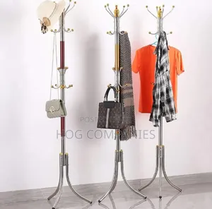 Steel Coat Rack Stainless Stand - Fast Delivery in 2 Hours – Premium Home Office Interior Accessory