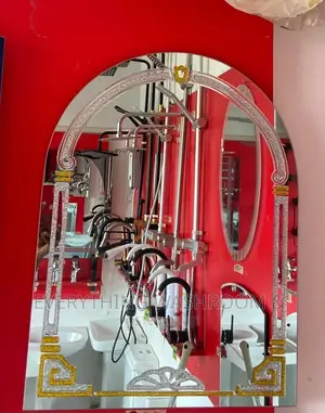 Mirror-Gold Design Mirror-Bathroom Mirror – Full-Length Wall-Mount or Freestanding