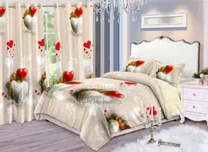 Unique Duvet Set With Curtains – Soft Breathable Cotton or Microfibre