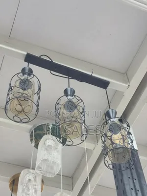 Metal Long Base Ceiling Pendant Light