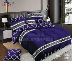 Pillow Cases and Sheet Set Bundle ( 6 PCS Set ) | Bedsheet Set | 100% Cotton | Flat & Fitted Options | King, Queen & Double | Hotel-Grade Quality