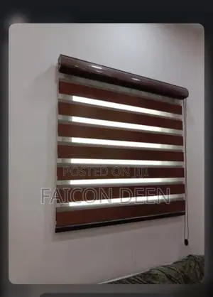 Thick Modern Designed Window Blinds In Diff Colors Sizes | Window Blinds | Roller / Zebra / Venetian / Vertical | Custom Sizes | UV-Blocking | Remote & Manual
