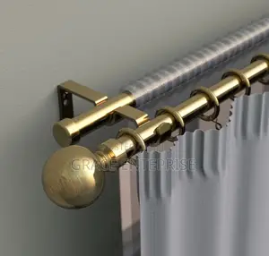 Super Quality Double Rod for Eternity Use | Curtains / Window Blinds | Premium Fabric | Sunblock / Blackout / Voile / Zebra | Custom Sizes | Grommets & Tiebacks | Fade-Resistant