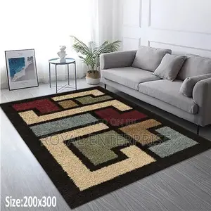 Luxury 3d Center Carpet ( 200/300cm ) | Carpet / Rug | 3D / Fluffy / Crystal Velvet / Woolen | Anti-Slip | Machine Washable | Multiple Sizes & Colours