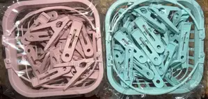 30 Pieces of Pegs in a Basket