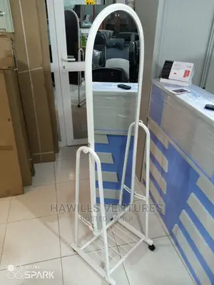 Wheels Standing Mirror
