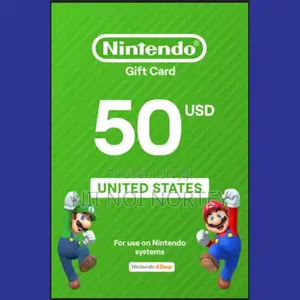 50 Nintendo Gift Card | Digital Gift Card Code | Brand New