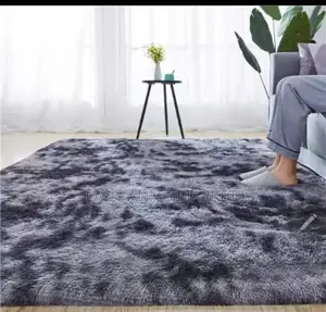 Fluffy Room Carpet | Carpet / Rug | 3D / Fluffy / Crystal Velvet / Woolen | Anti-Slip | Machine Washable | Multiple Sizes & Colours