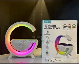 Led Wireless Charging Speaker With Bluetooth
