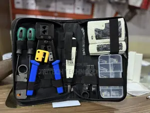 Networking Tools Kit With Pass Through Crimping Tool | Network Cable & Connectivity Tool | Brand New