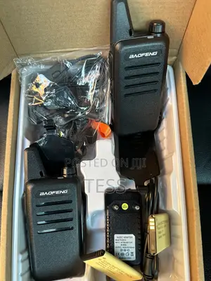 Baofeng Walkie-Talkie Radio 2 in 1 With Earpiece 1-2km | Security & Surveillance Equipment | Brand New