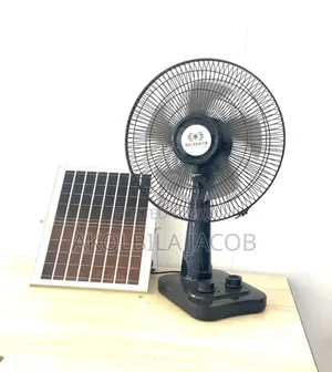 Solar _Power Fan and Rechargeable