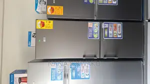 Nice_nasco Nasd2-27 Double Door Fridge With Bottom Freezer – Double Door Top-Mount Frost-Free