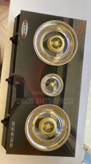 Brand New Boko Three in One Gas Cooker – Stainless Steel Burner Oven Grill
