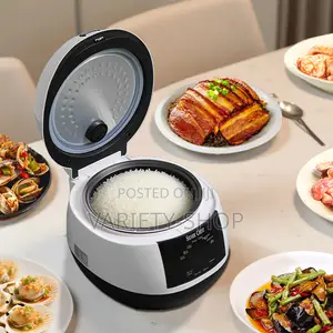 6l Silver Crest Modern Rice Cooker (6L) (800W) – Automatic Keep-Warm Multi-Cook