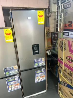 Frost-Free Bottom Mounted Freezer, Nasco 268ltr W/ Water Dispenser (268L) – Double Door Top-Mount Frost-Free