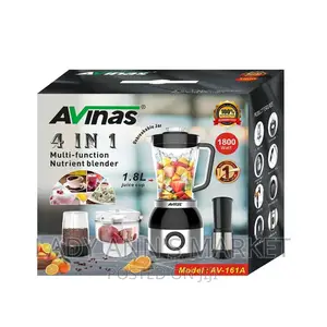 in Avianas Blender – High-Speed Motor Stainless Blades