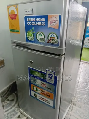 Vital 95l Nasco Fridge Freezer Systematic Cooling Set (95L) – Double Door Top-Mount Frost-Free