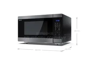 Sharp 42 Liter Microwave Oven With Grill and Convection (42L) – Digital Solo Grill Convection