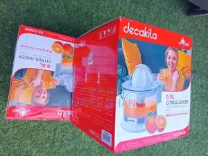 Inspire Your Home With Decakila 0.5l Citrus Squeeze Machine (0.5L) – Quality Kitchen Appliance Home Catering